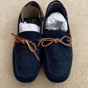 Men’s H&M suede blue loafer